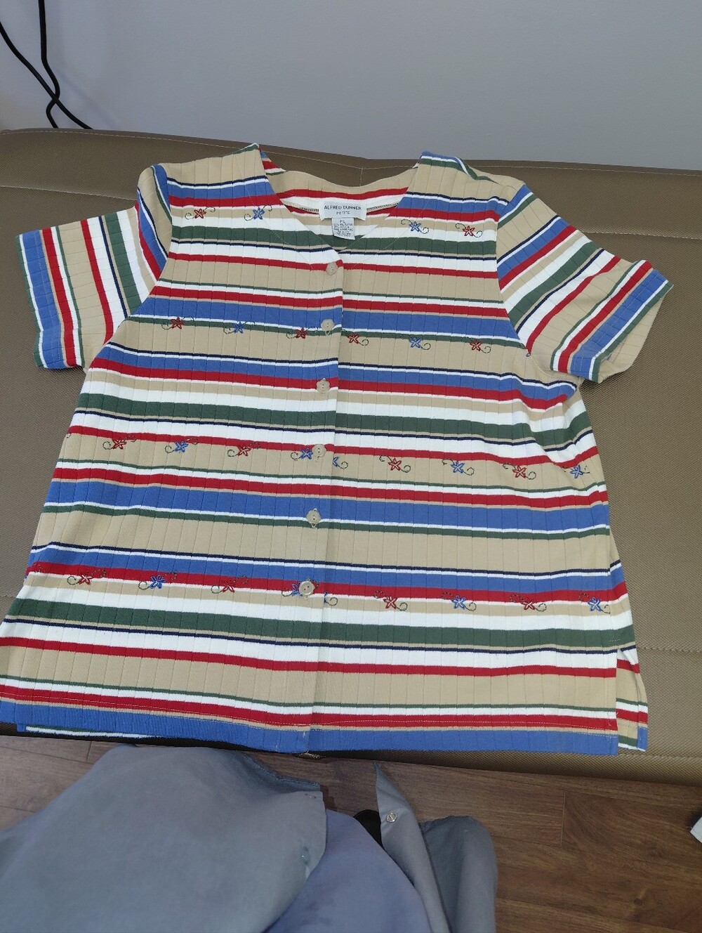 Alford Dunnet Petite Blouse Pl